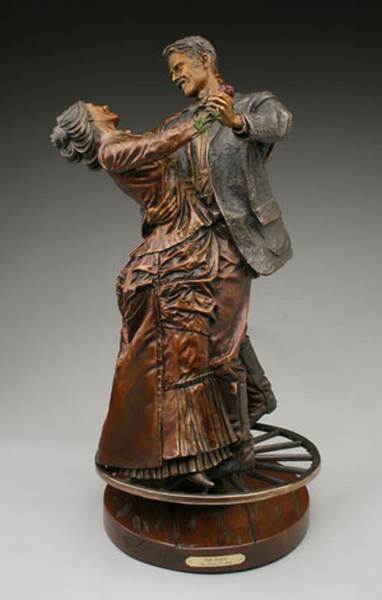 The Dance Maquette by James Muir Bronze Allegorical Sculptor-Artist