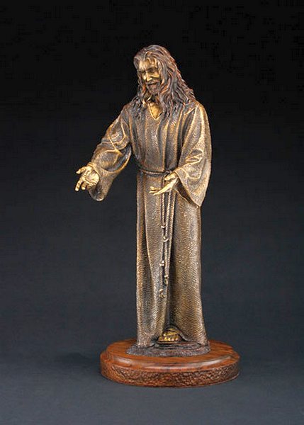 Walk With Me a Maquette Bronze Sculpture Allegory by James Muir