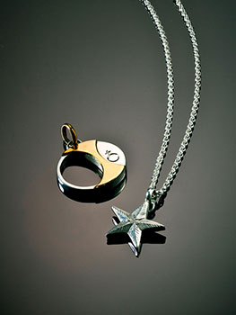 SUN & MOON - The Muir Collection of fine jewelry by allegorical sculptor-artist James Muir