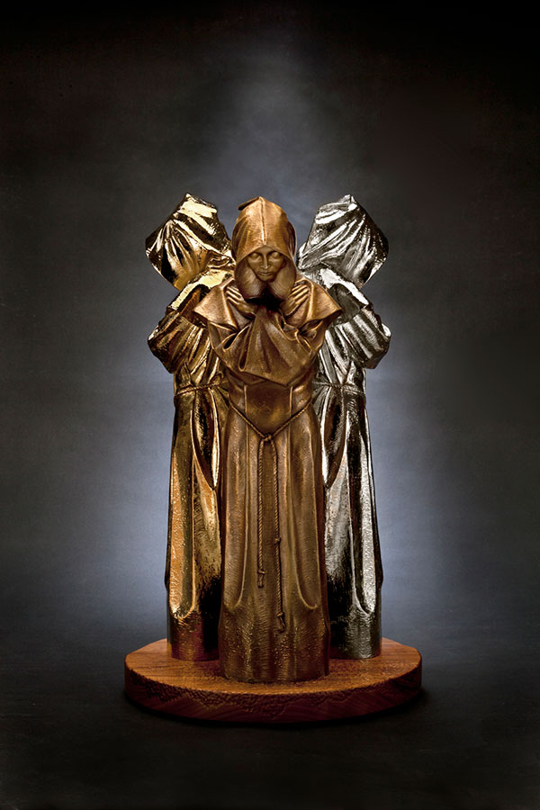 Trinity Bronze Sculpture Allegory by James Muir Bronze Allegorical Sculptor-Artist